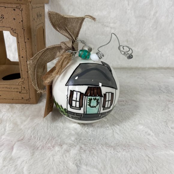 Glory Haus “Bless This Home” Christmas Ornament CottageCore - Picture 5 of 7